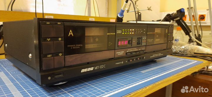 Кассетная дека Вега мп-122