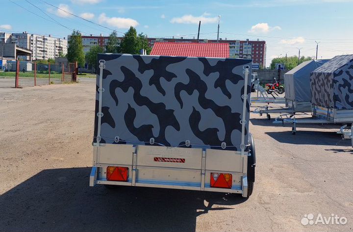 Прицеп легковой 2.5х1.4 с тентом 