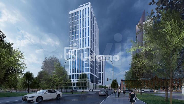 Квартира-студия, 39,9 м², 12/32 эт.