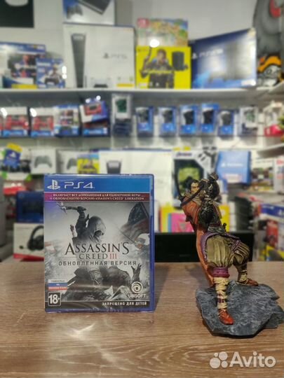 Assassin's Creed III Remastered PS4 Игры + обмен