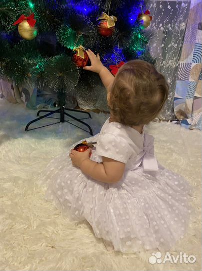 Платье для девочки 74-80