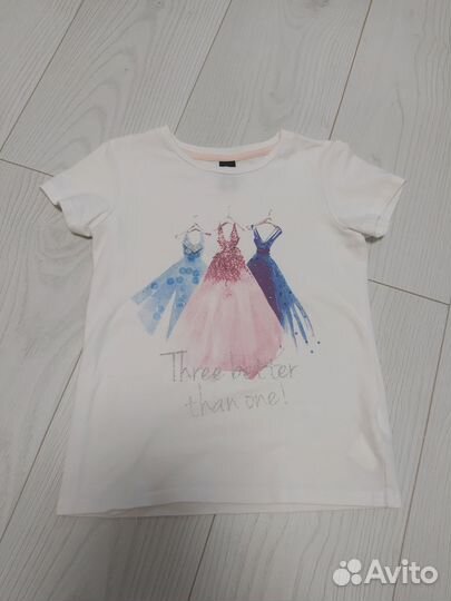 Вещи пакетом на девочку рост 134