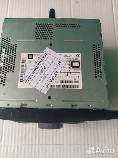 Магнитола Opel astra h