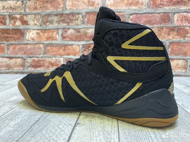 Боксерки Everlast Pivt Low Top Black/Gold