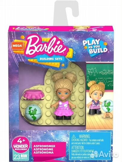 Конструктор Mega Construx Barbie