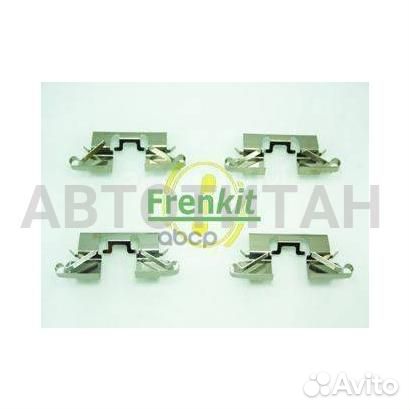 Комплект монтажный дискового тормоза зад nissan pa