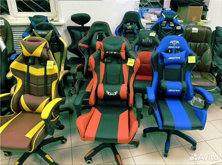Геймерское игровое кресло новое