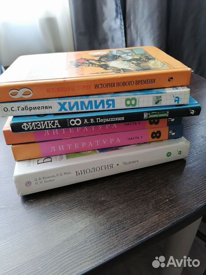 Учебники 8 класс