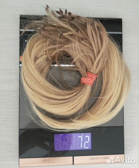 Волосы натуральные славянка б/у
