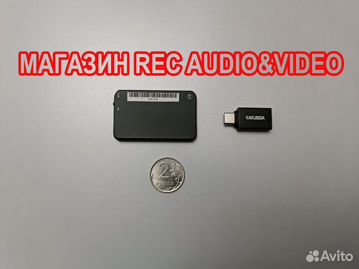 Ультратонкий диктофон slim-05 32Gb+OTG Type C