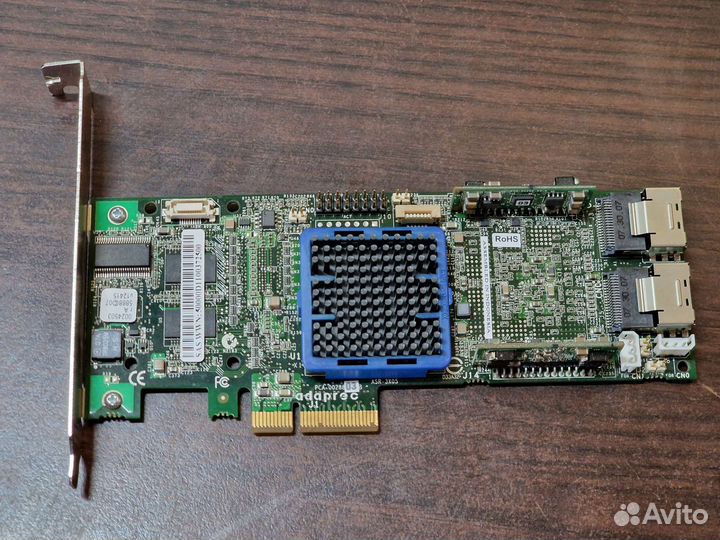 Контроллер 8-port SAS raid Adaptec ASR-3805/128Mb