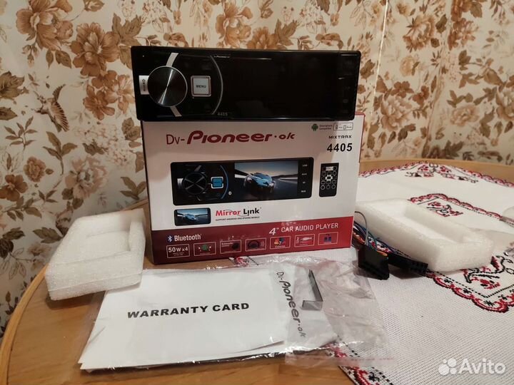 Магнитола 1 din pioneer новая