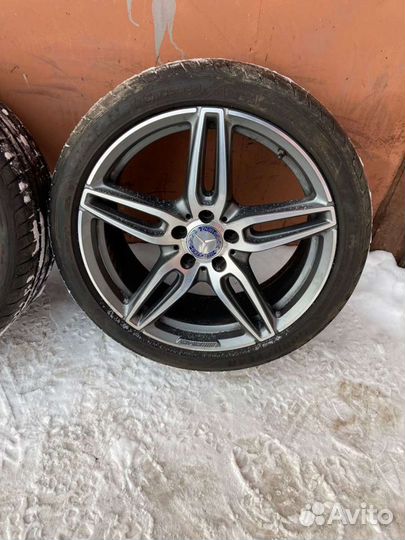 Колеса Мерседес 213 R19 AMG разноширокие оригинал