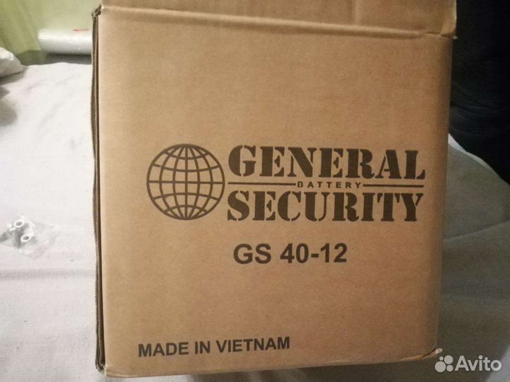 Аккумулятор General Security GS 40-12