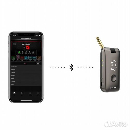 Моделирующий усилитель Nux MP-2 Mighty-Plug