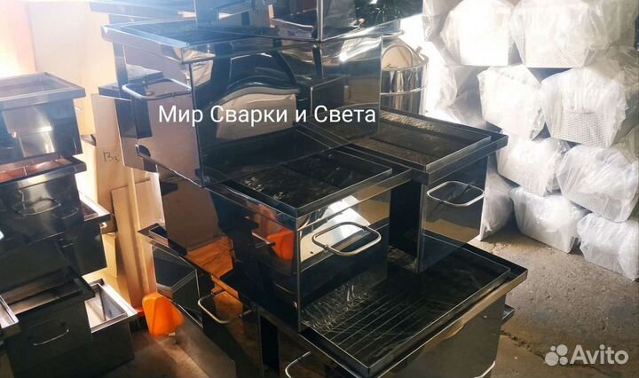 Коптильня горячего копчения