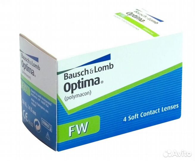 Линзы контактные Bausch & Lomb Optima -3,50, -3,75