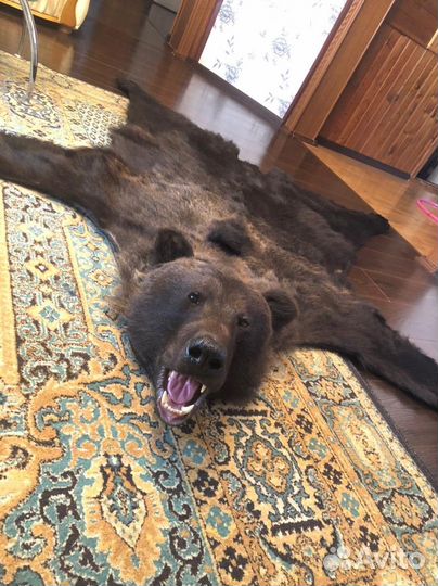 Ковер из шкуры медведя (имитация)