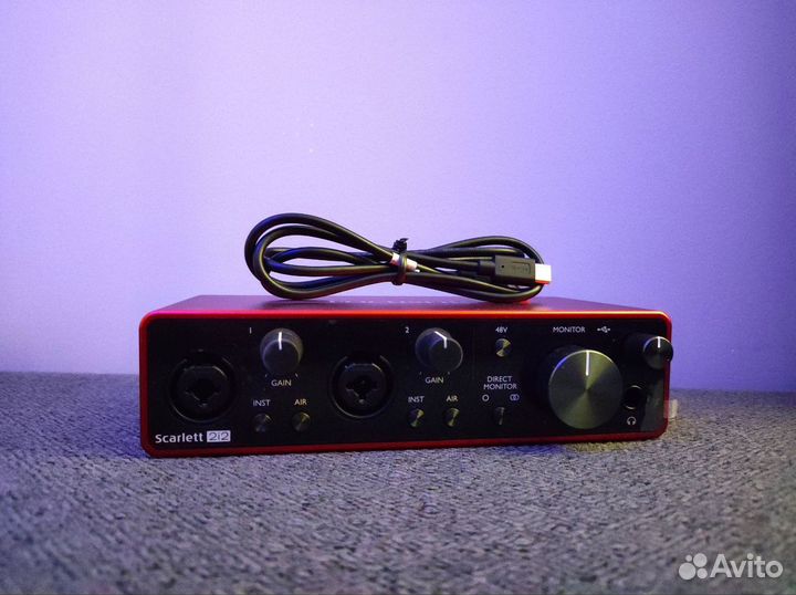 Focusrite Scarlett 2i2 3rd Gen