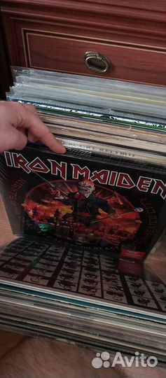 Iron Maiden 3 запечатанные пластинки