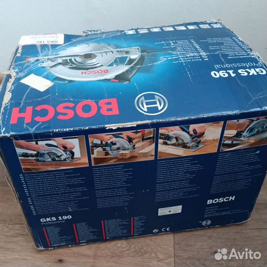 Bosch gks 190 циркулярная пила