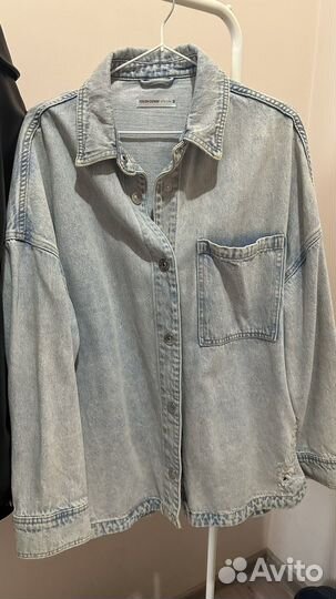 Джинсовая куртка рубашка ostin