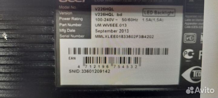 Мониторы Acer 22