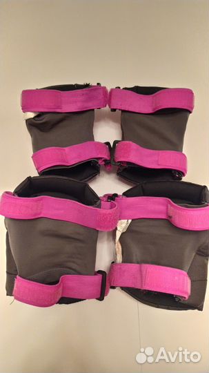 Детский шлем и комплект защиты btwin