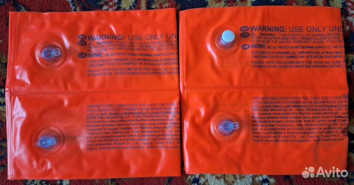 Детские нарукавники надувные для плавания