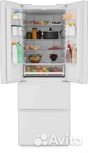 Холодильник многодверный zugel zrfd361W белый