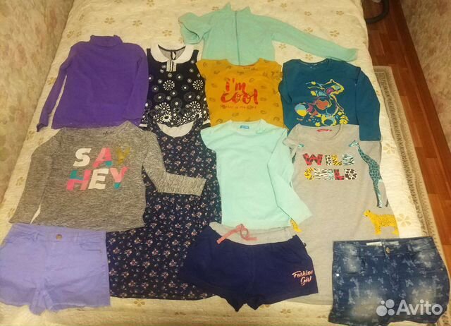 Вещи пакетом на девочку