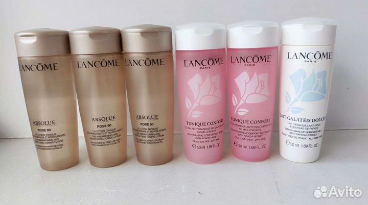 Lancome absolue тоник, молочко для лица