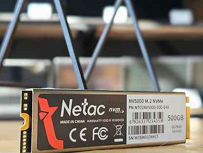 SSD накопитель netac 500Gb m.2 NVMe