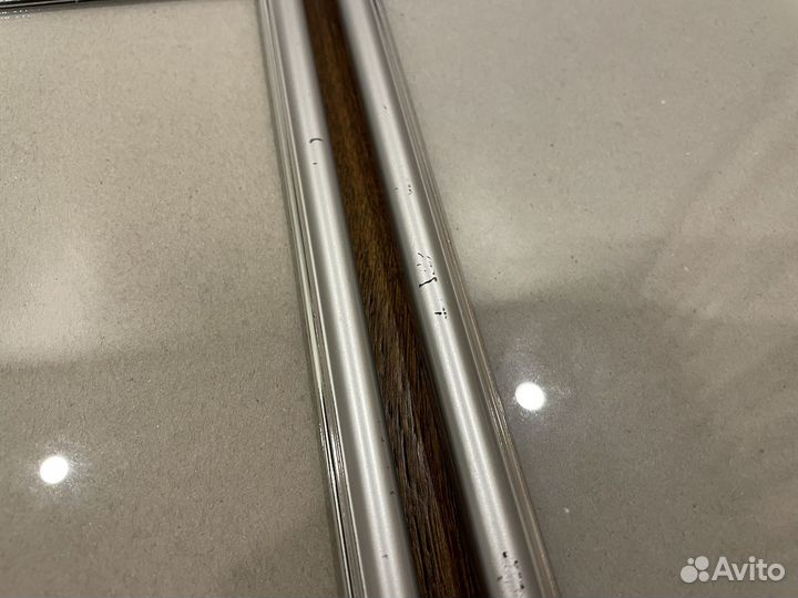 Фоторамки А4 серебрянные 2 штуки