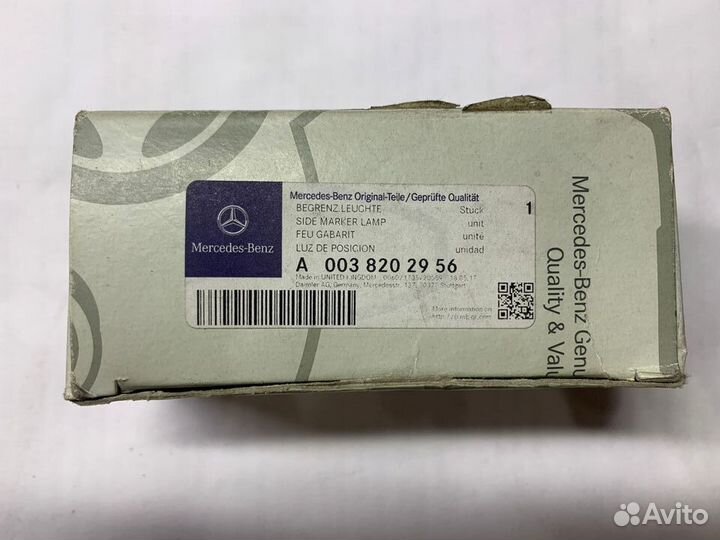 Повторитель в крыло mercedes sprinter 05