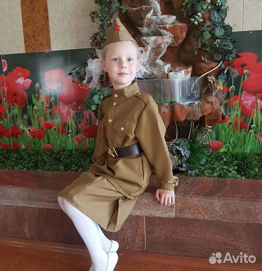 Детская военная форма для девочки