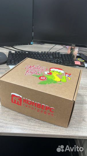 Картонные коробки с цифровой печатью