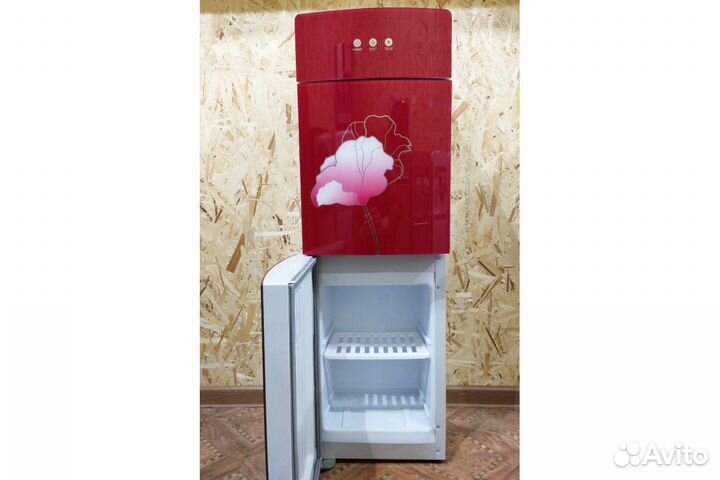 Кулер для воды SMixx 1238 L красный, компрессорный