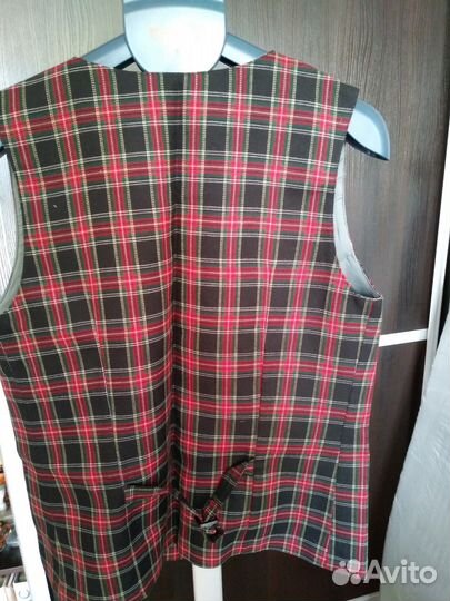 Жилет из шерсти на подкладе