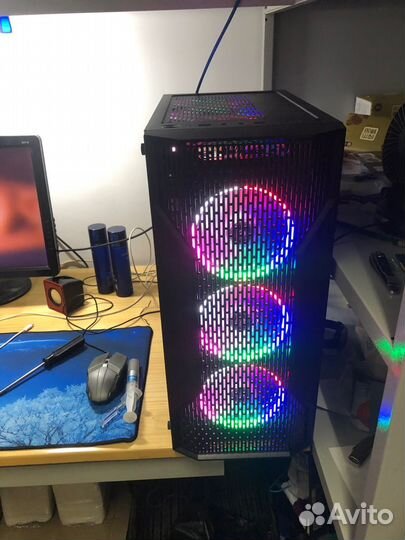 Кулер/вентилятор для пк, корпусный, frgb, 120 мм