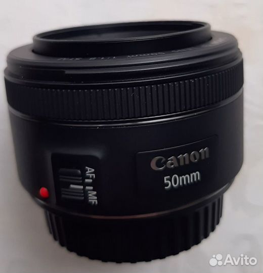 Объектив canon EF lens 50mm