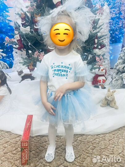 Костюм снежинки