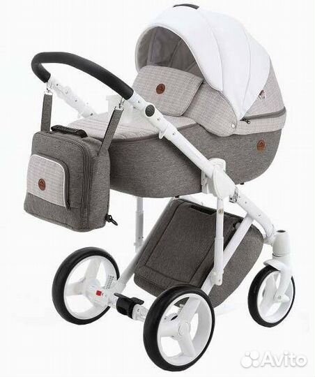 Коляска 2 в 1 adamex luciano