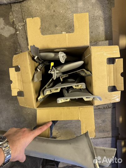 Потолок bmw e46 turing / универсал, светлый