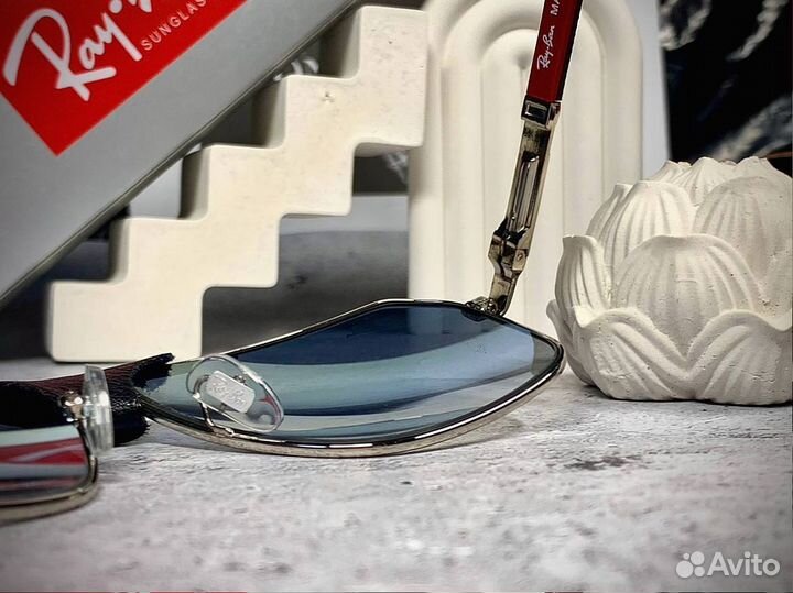 Очки Ray Ban Aviator градиент