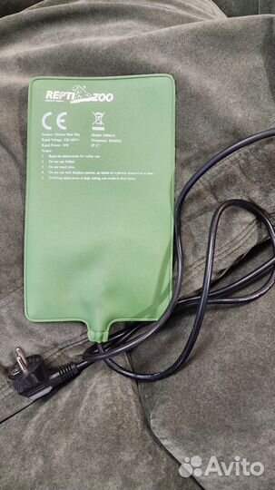 Коврик для террариума греющий