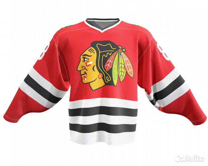 Хоккейный свитер Чикаго Блэкхокс