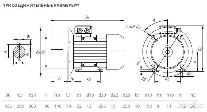 Электродвигатель аир 112ма6 (3кВт-1000об) новый