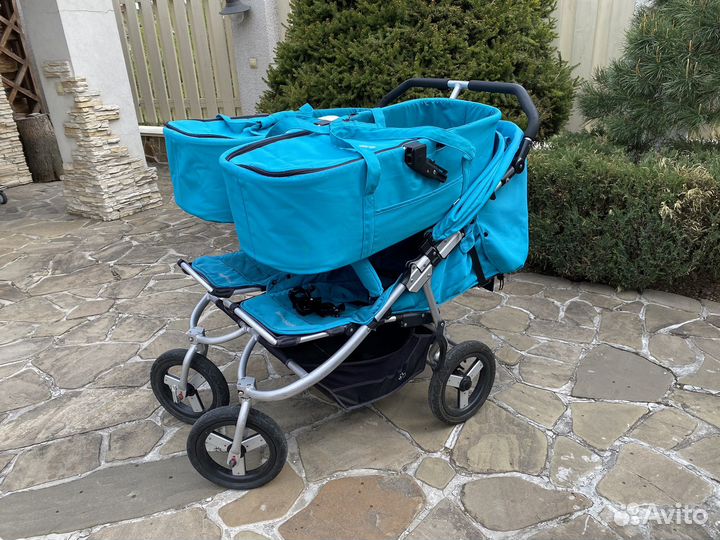 Bumbleride indie twin коляска для двойни