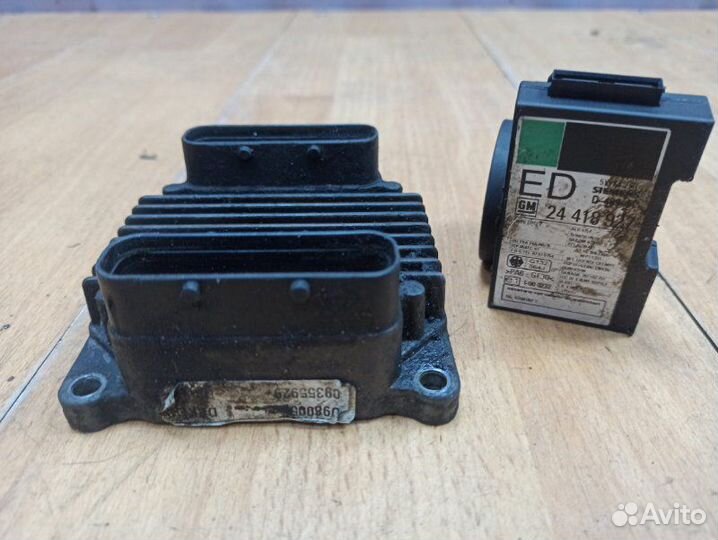 Блок управления двигателем Opel Astra G хетчбэк